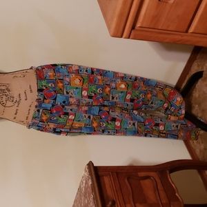 DC super hero pajama pants.